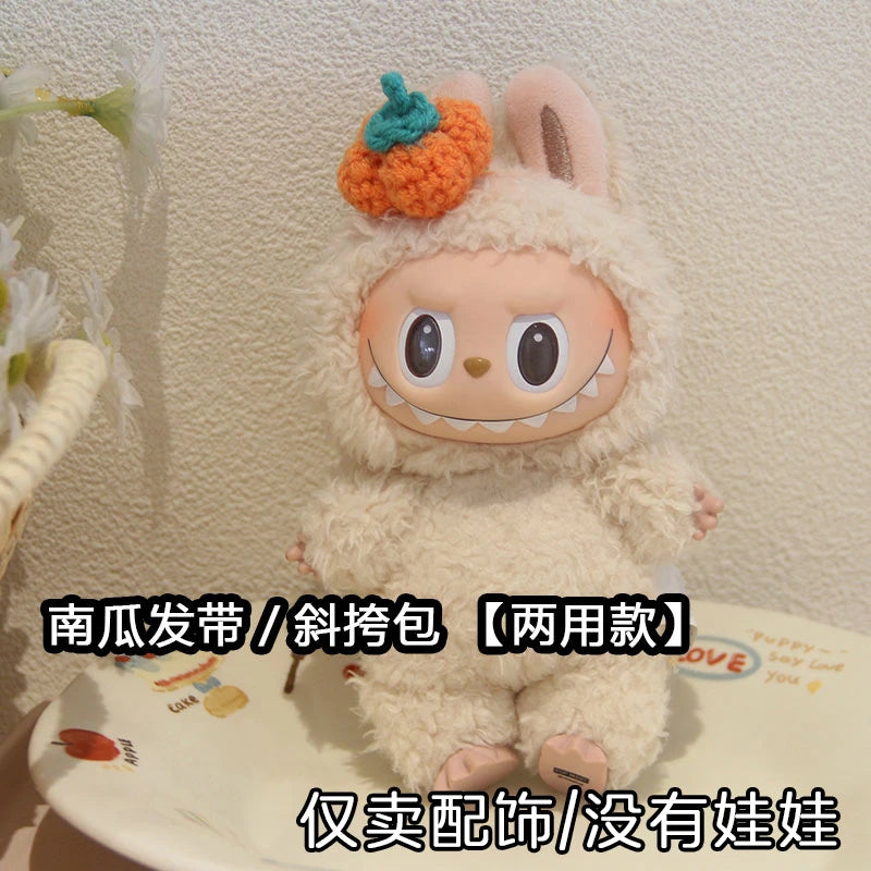 Labubu Crochet Halloween Outfit Set