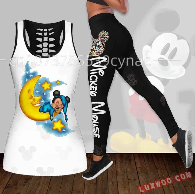 Mickey Mouse Tank Top & Leggings Set