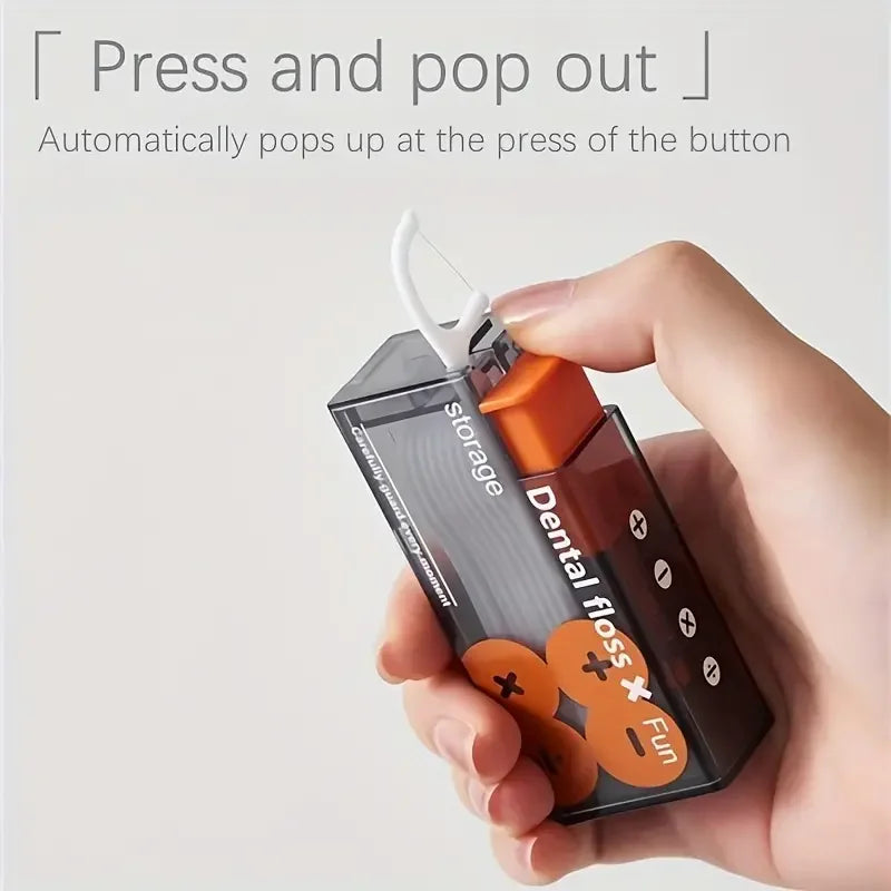 Portable Floss Box Auto Pop Up