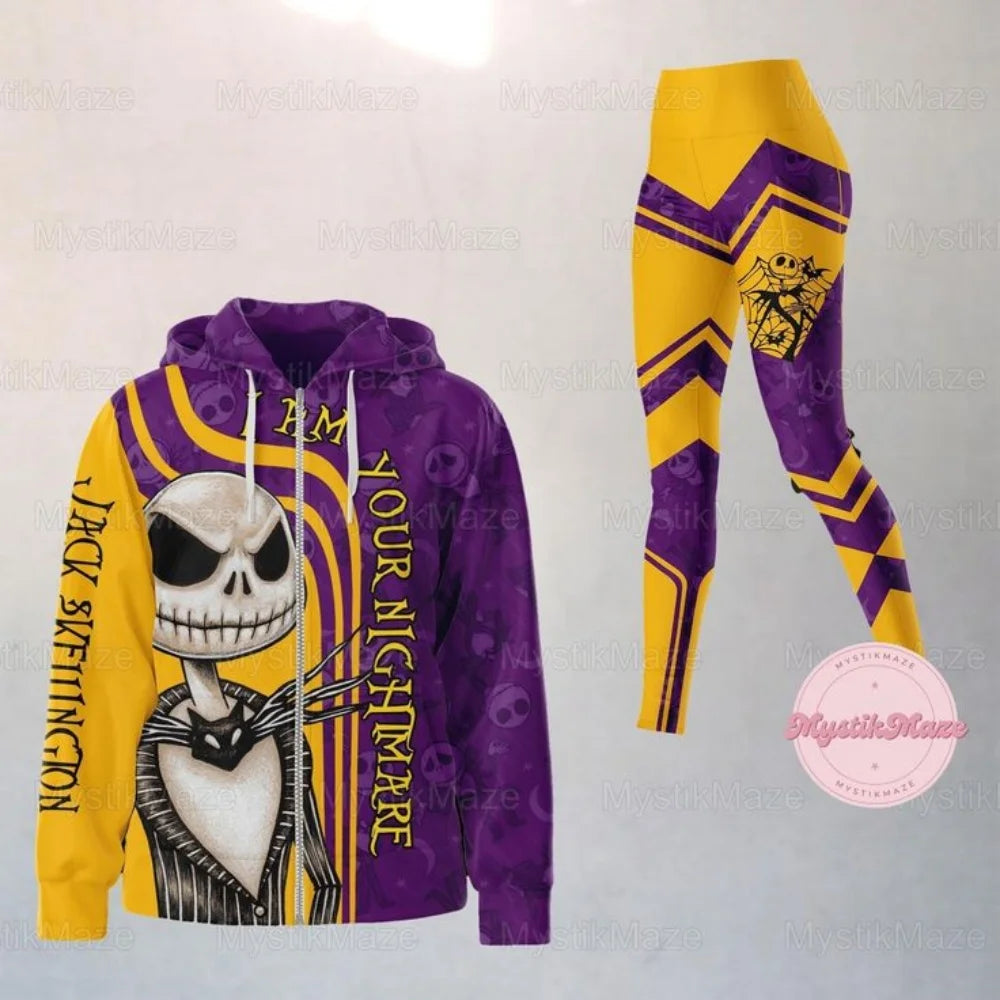 Disney Hoodies & Leggings Sets