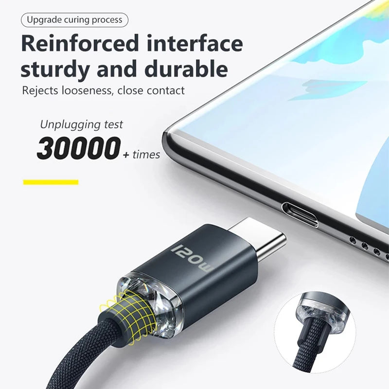 PowerFlow™ 120W Fast USB-C Cable