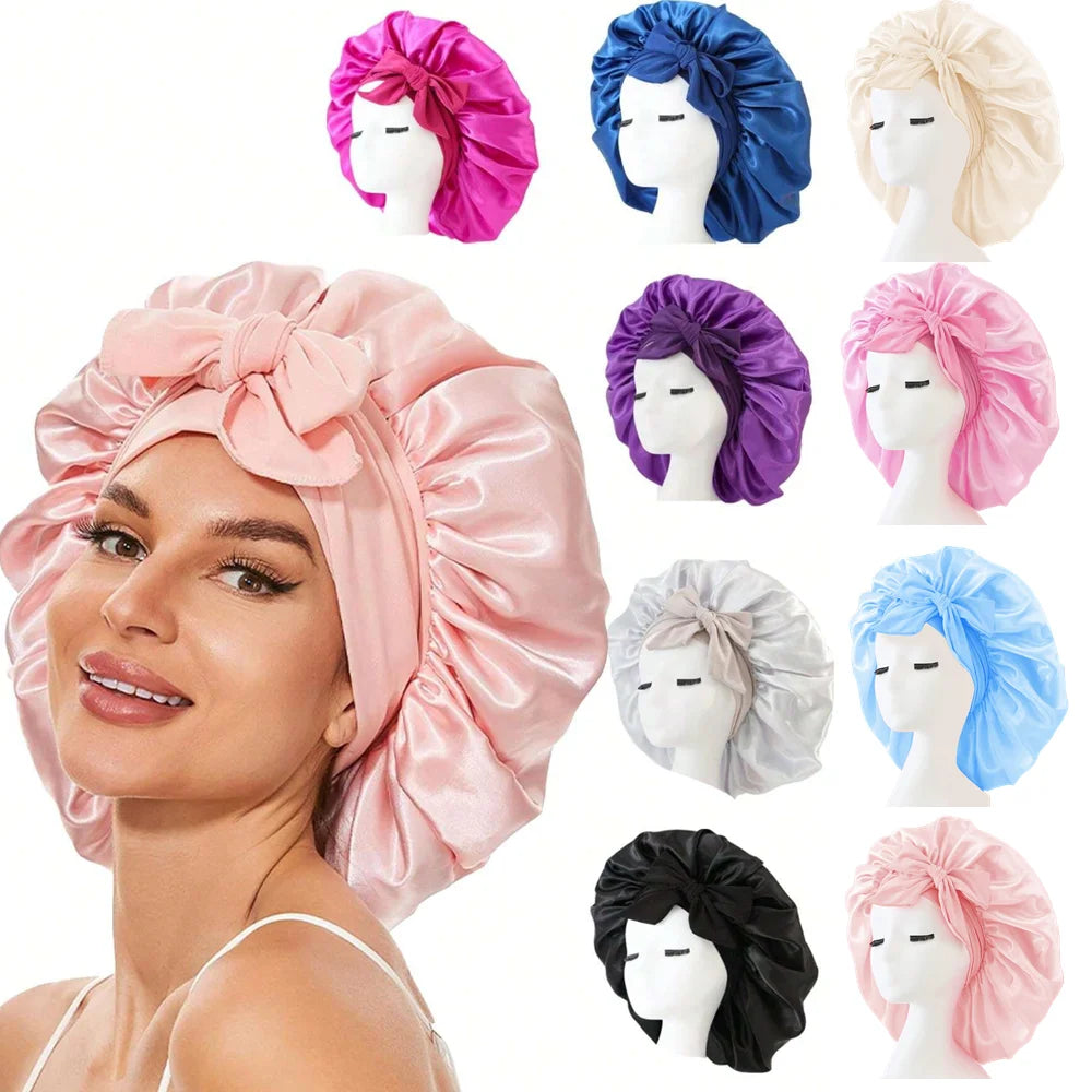 SilkyDream™ Satin Sleep Bonnet