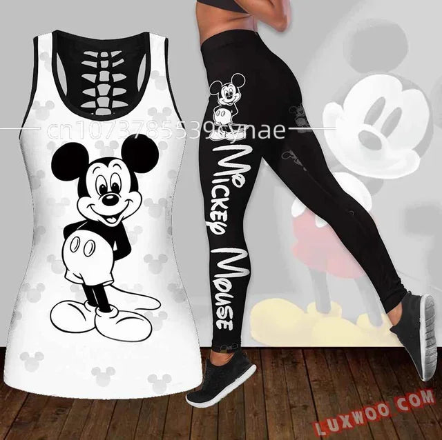 Mickey Mouse Tank Top & Leggings Set
