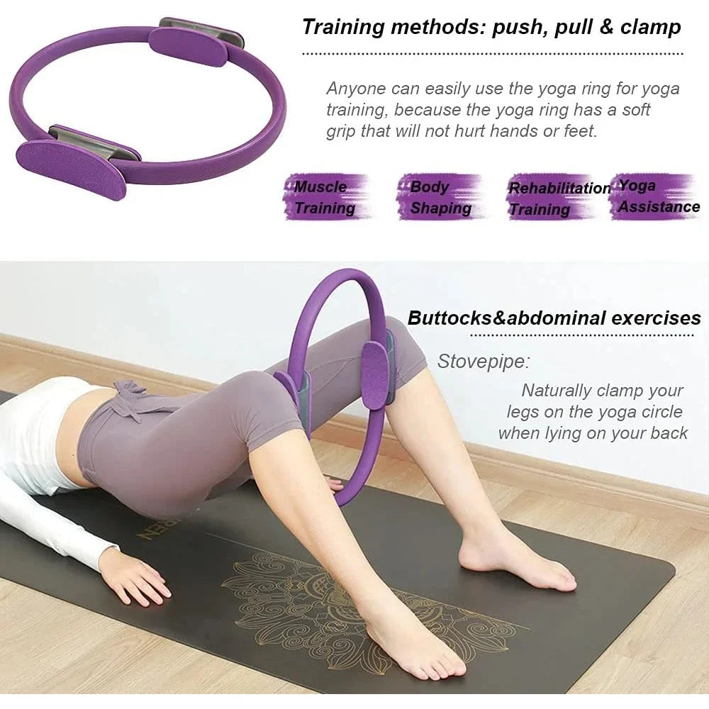Toning Pilates Ring Non-Slip