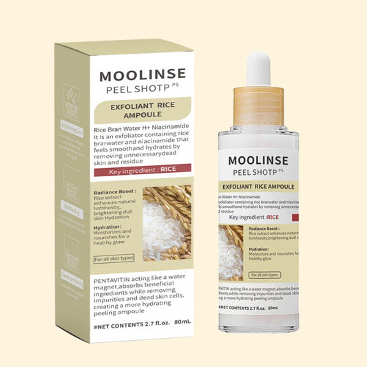 Korean White And Black Rice Exfoliating Serum