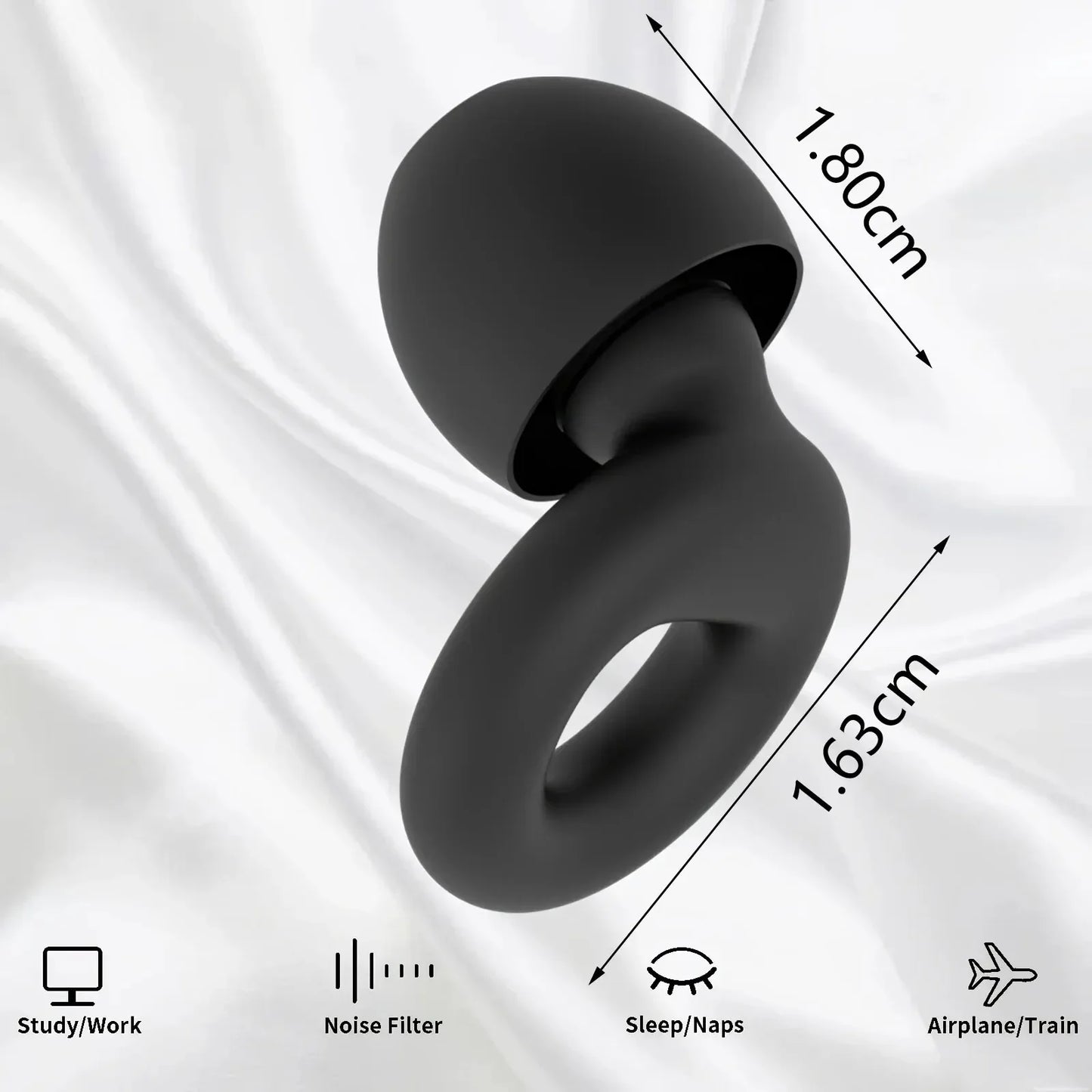 ConcertGlow™ High Fidelity Earplugs for Music & Focus