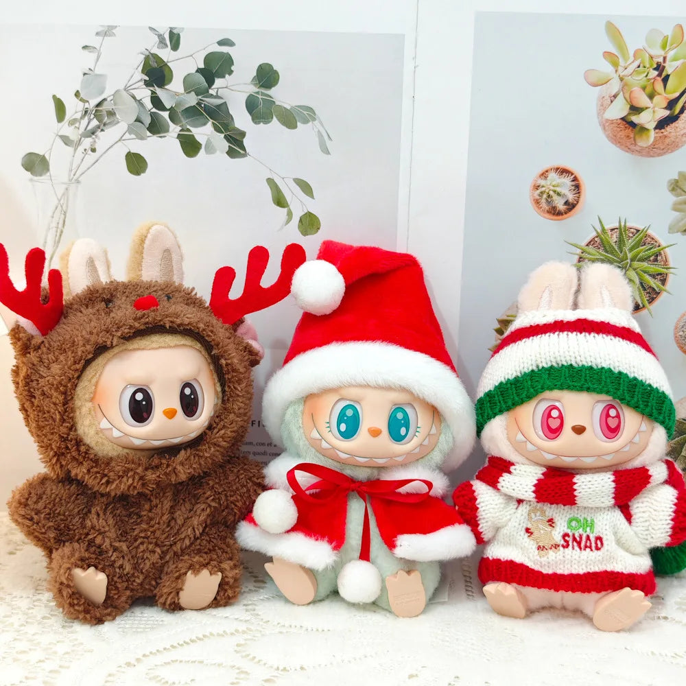 Labubu Christmas Outfits