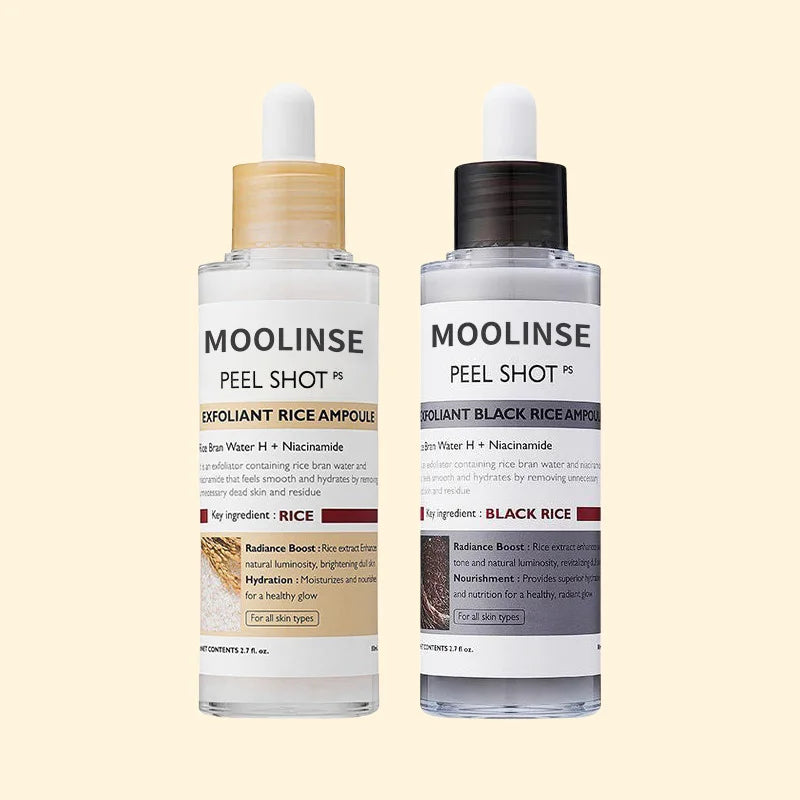 Korean White And Black Rice Exfoliating Serum