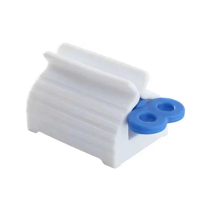 1 Pc Rolling Tube Toothpaste Squeezer Toothpaste Seat Holder Stand Rotate Toothpaste Dispenser for Bathroom
