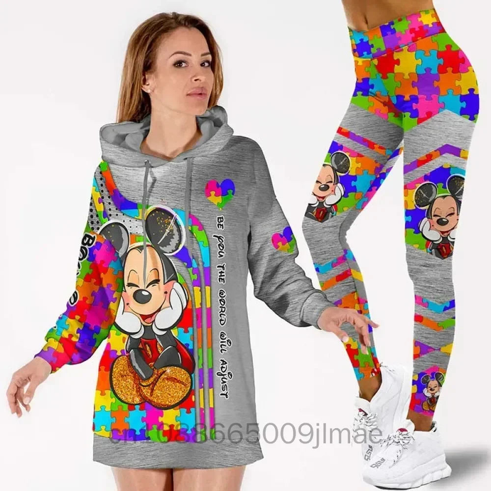 Minnie Mouse Hoodies and Leggings Sets