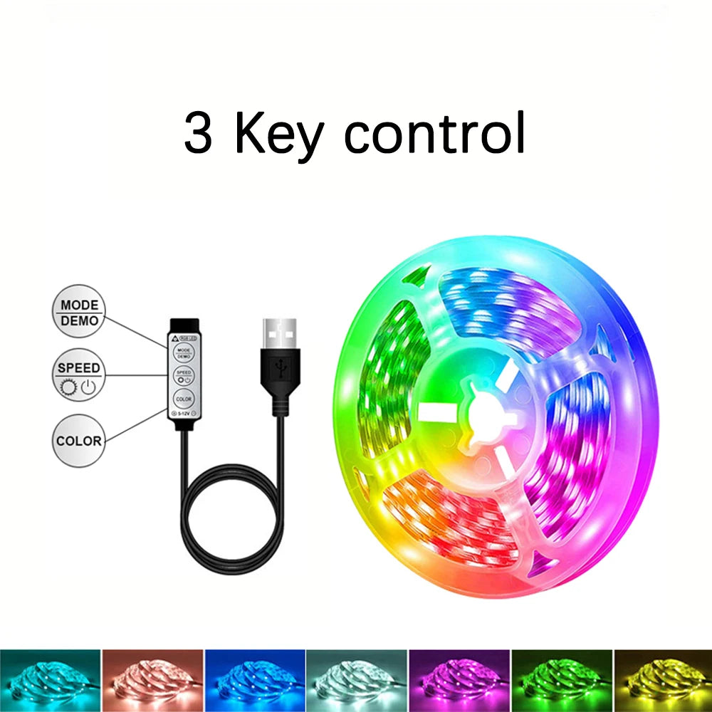 VibeSync™ LED Strip Lights with Music & Remote