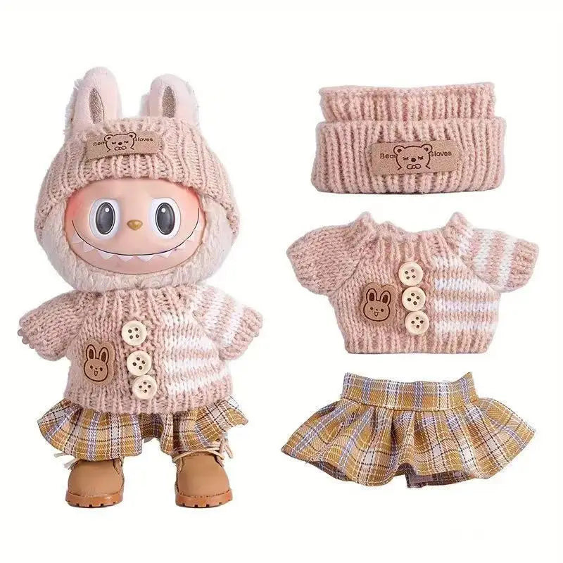 Labubu Doll Clothing Sets