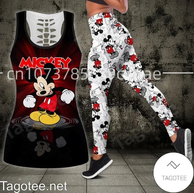Mickey Mouse Tank Top & Leggings Set