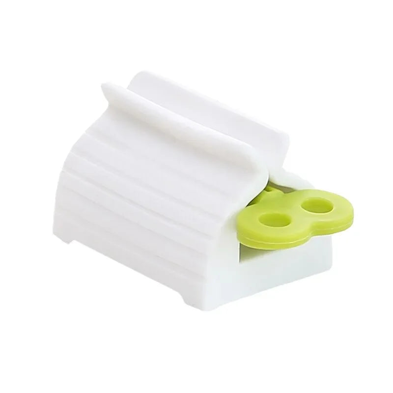 1 Pc Rolling Tube Toothpaste Squeezer Toothpaste Seat Holder Stand Rotate Toothpaste Dispenser for Bathroom