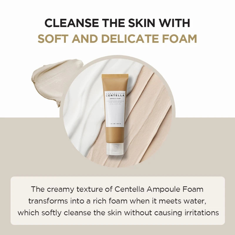 Centella Ampoule Face Wash Foam Cleanser Set