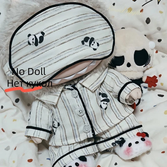 Labubu Panda Pajamas Set