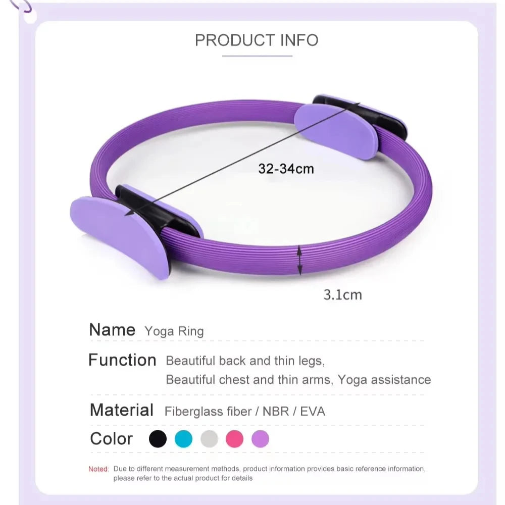 Toning Pilates Ring Non-Slip