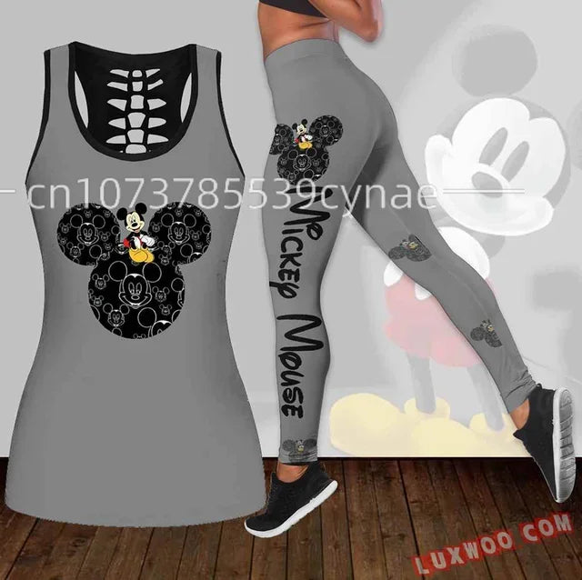 Mickey Mouse Tank Top & Leggings Set