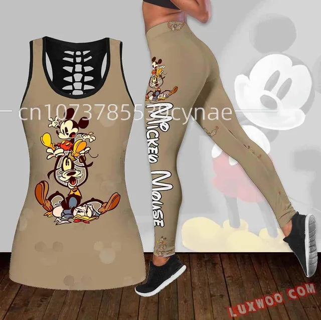 Mickey Mouse Tank Top & Leggings Set