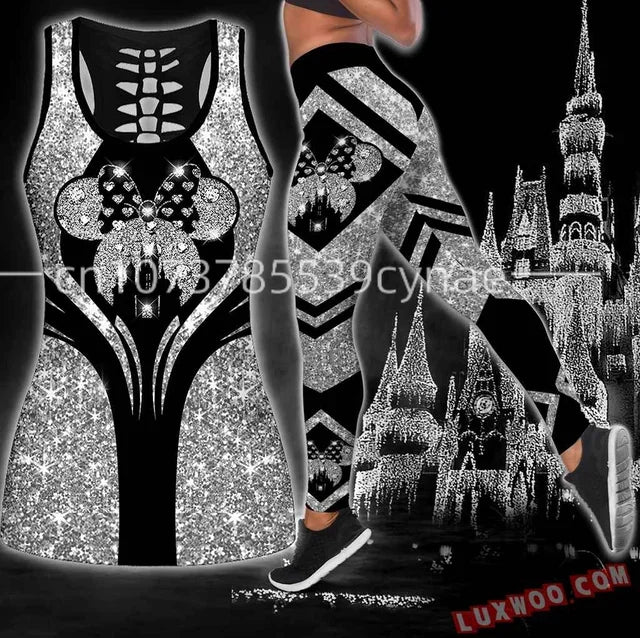 Mickey Mouse Tank Top & Leggings Set