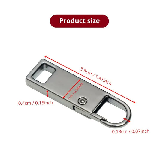 ZipPop™ Colorful Replacement Zipper Pulls (4pc/8pc)