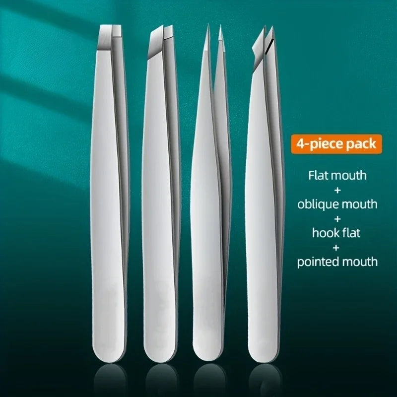 Professional Tweezers 4 Set