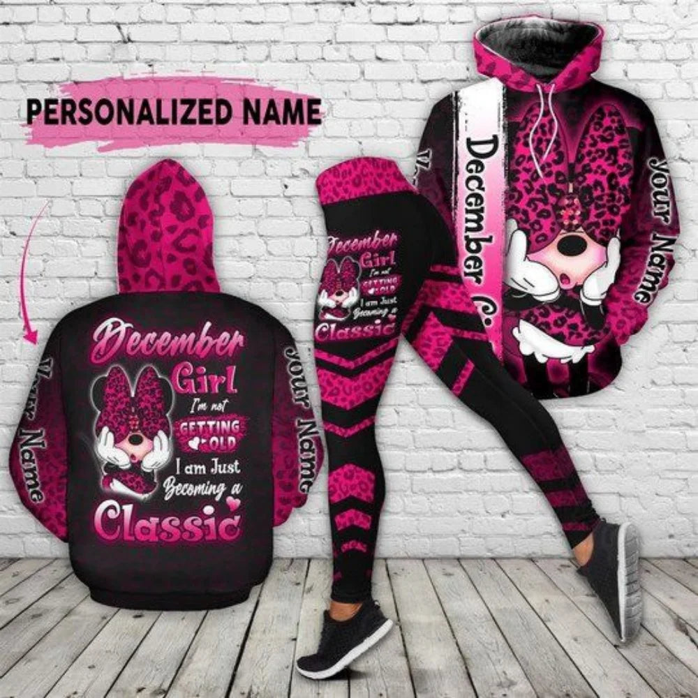 Disney Hoodies & Leggings Sets