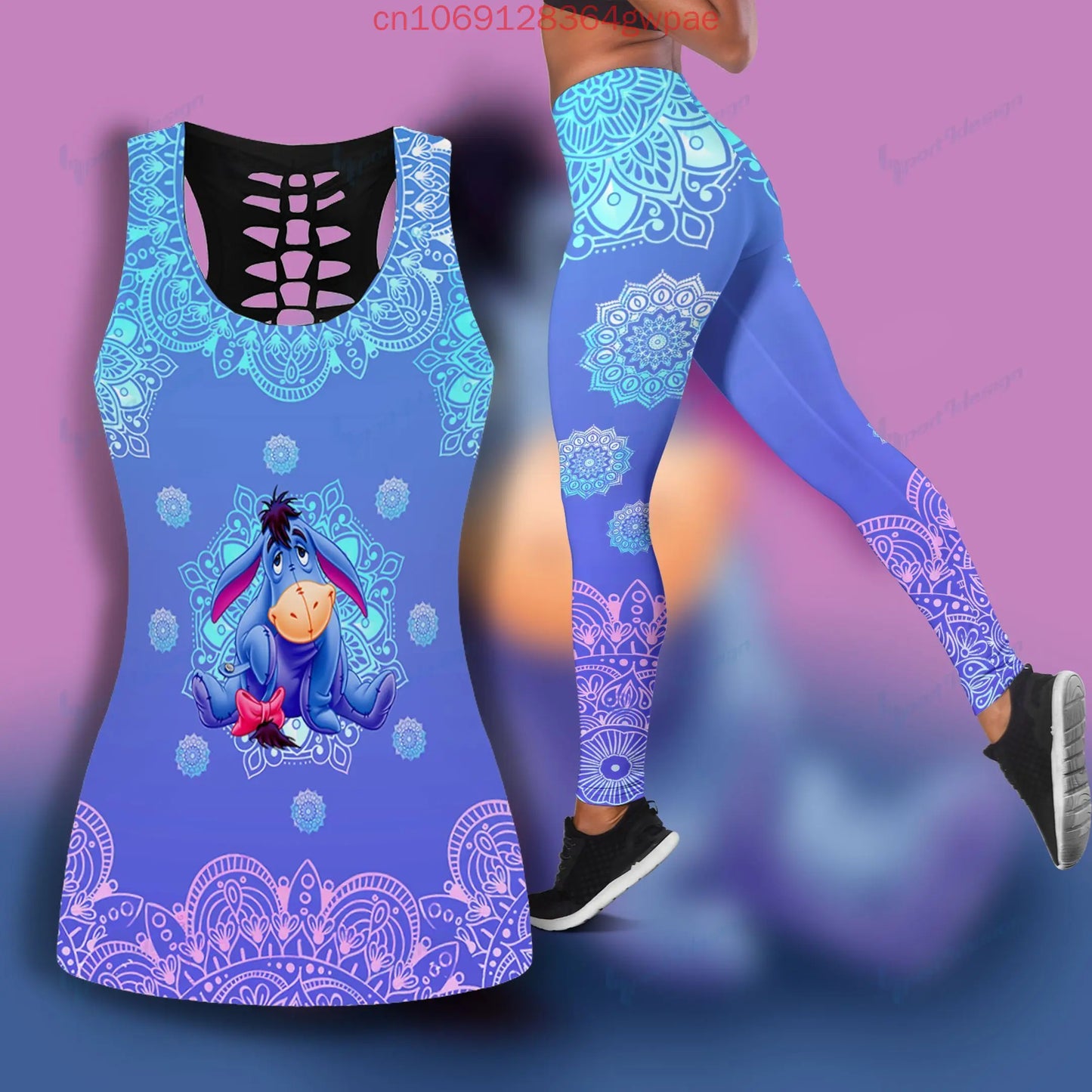 Disney Eeyore Tank Top and Leggings