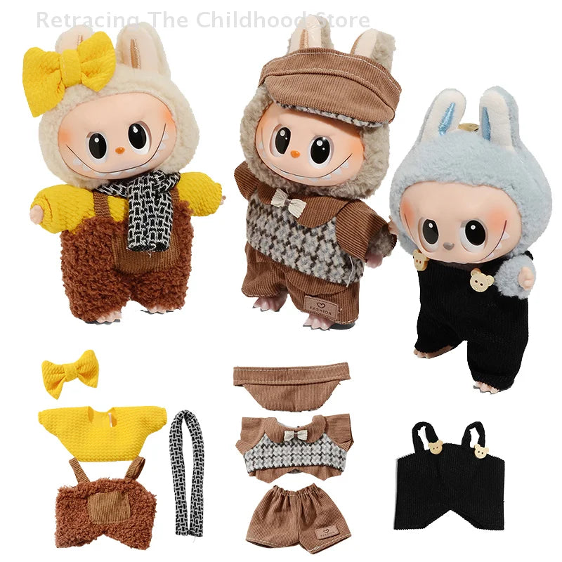 Labubu Casual Overalls & Accessories