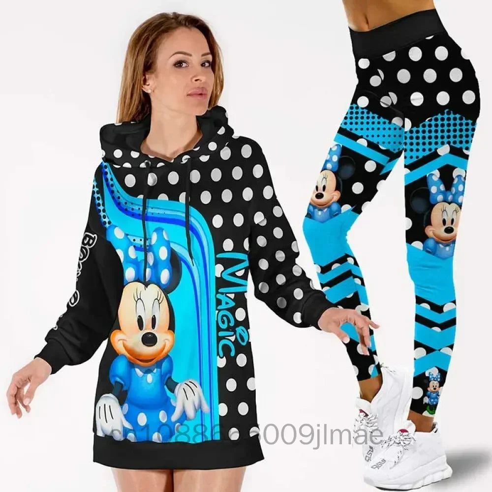 Minnie Mouse Hoodies and Leggings Sets