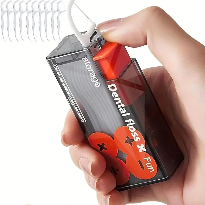 Portable Floss Box Auto Pop Up