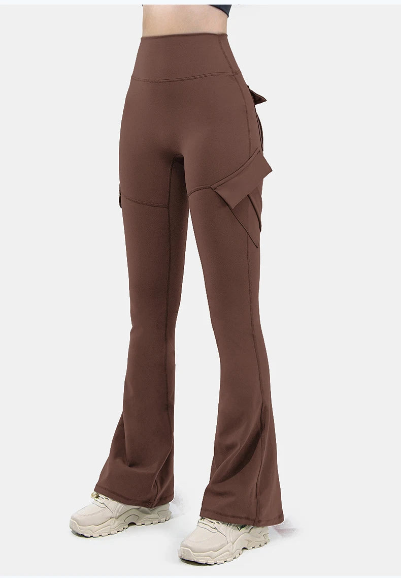 Wide Leg High Stretch Yoga Leggings