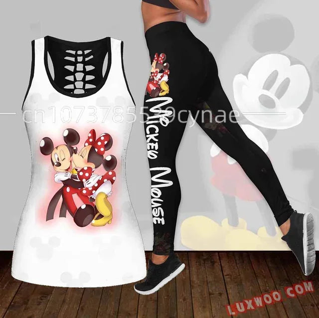 Mickey Mouse Tank Top & Leggings Set