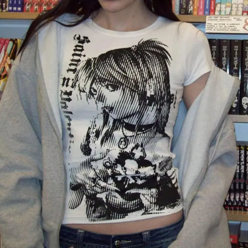 Anime Streetwear Top