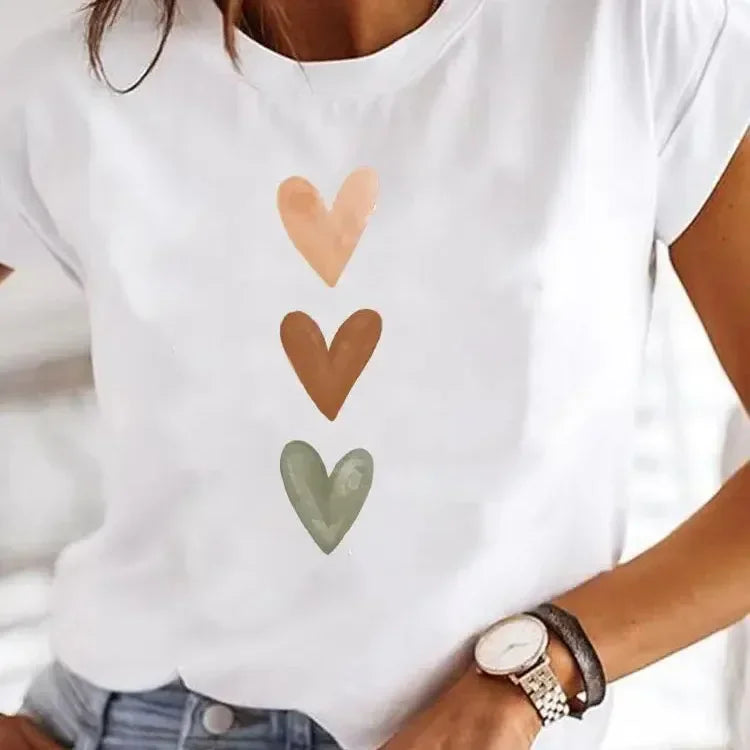 Love Heart T Shirt