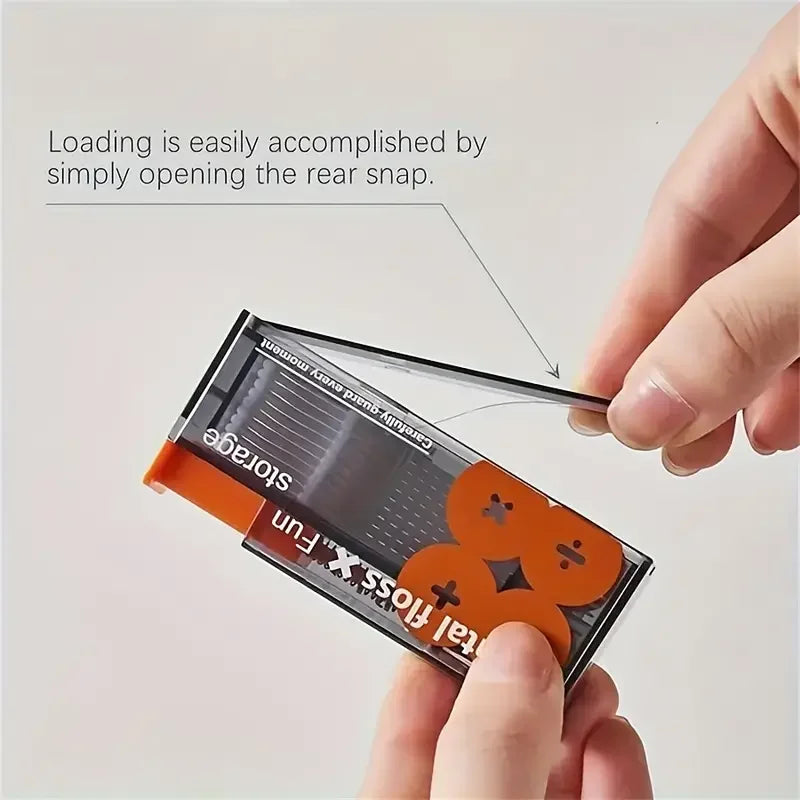 Portable Floss Box Auto Pop Up