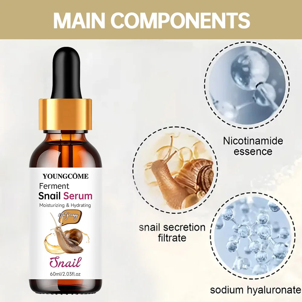 Snail Collagen Face Serum Facial Skin Care