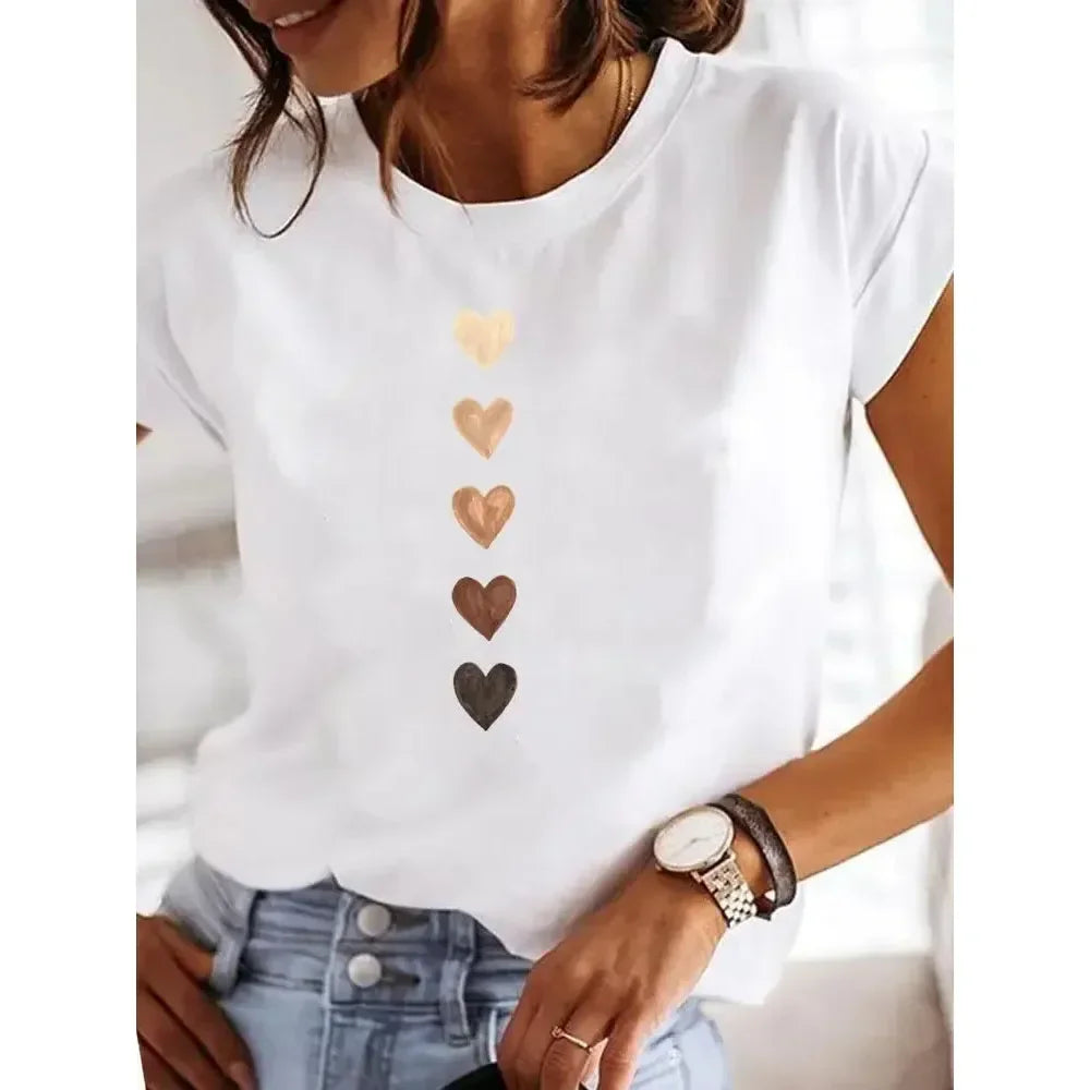 Love Heart T Shirt