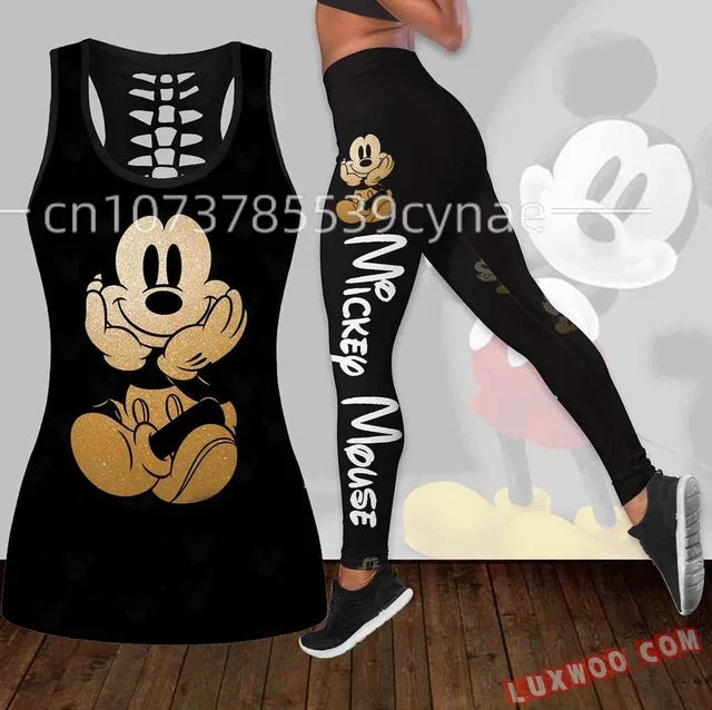Mickey Mouse Tank Top & Leggings Set