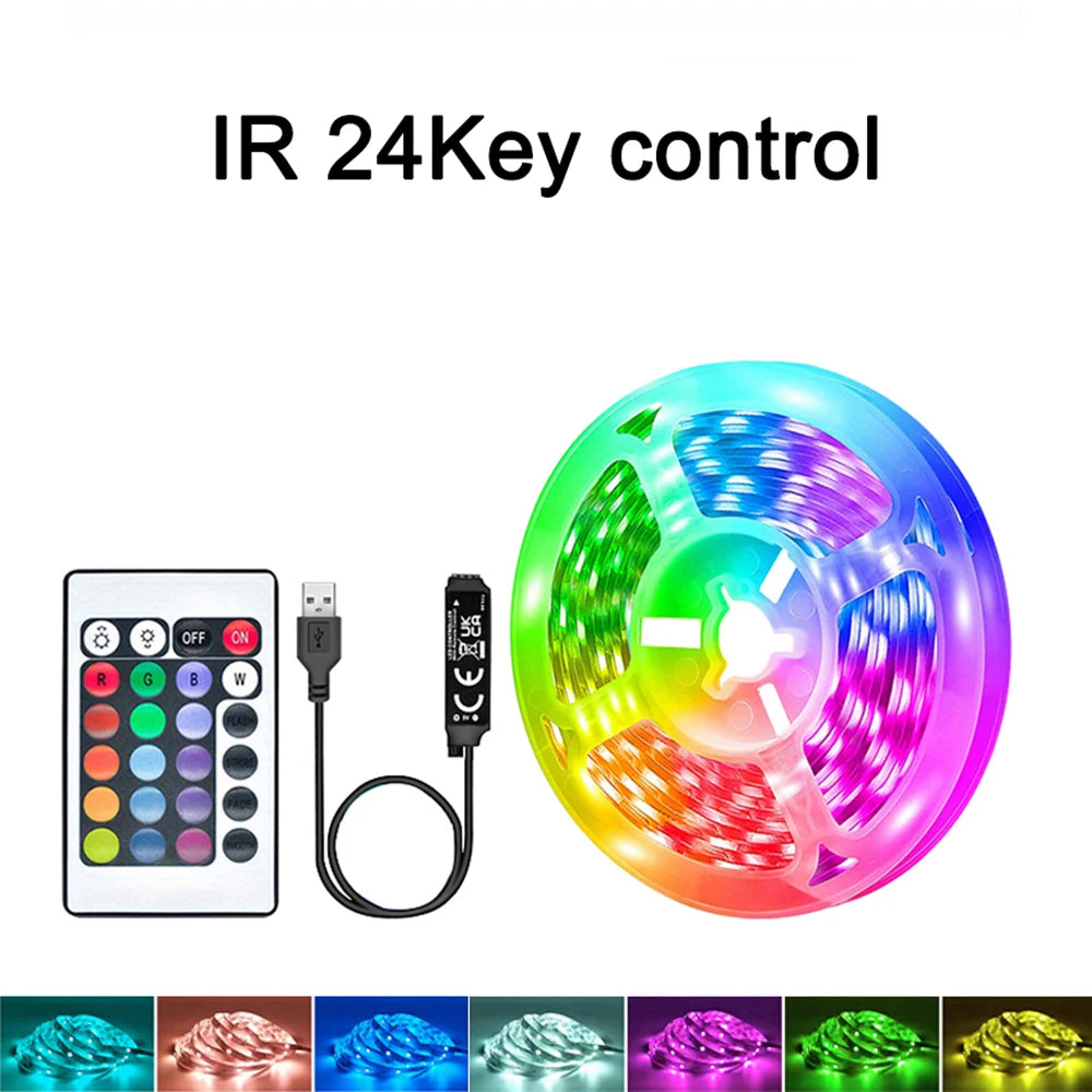 VibeSync™ LED Strip Lights with Music & Remote