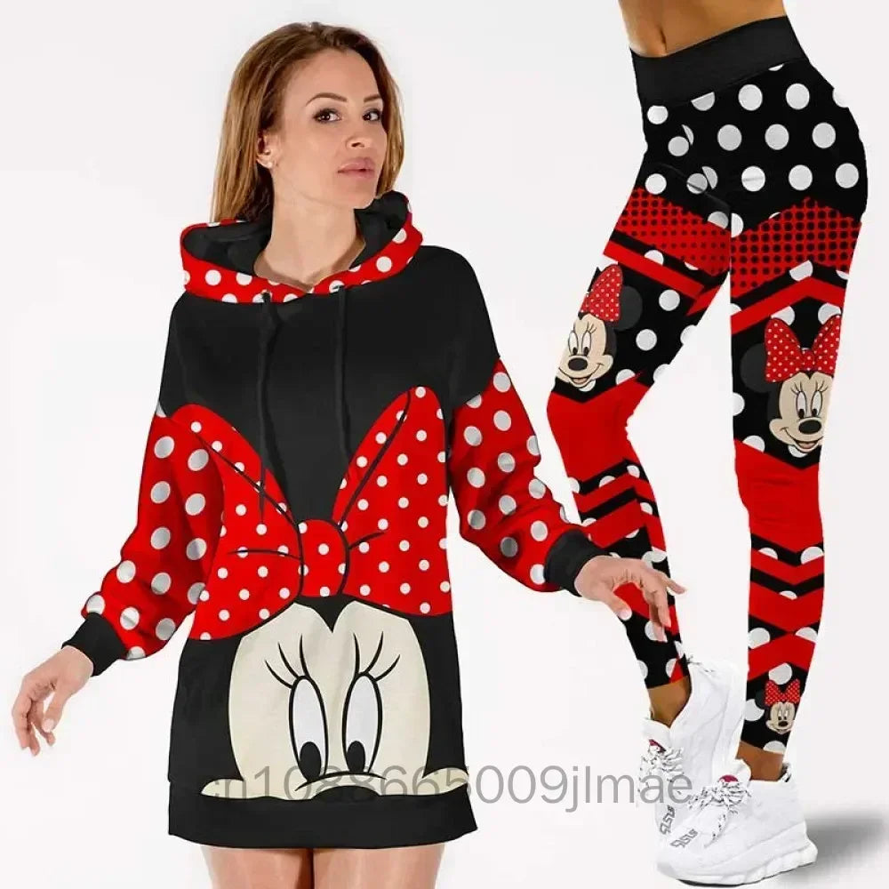 Minnie Mouse Hoodies and Leggings Sets