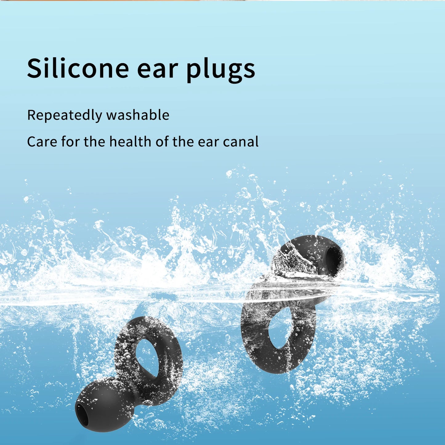 DreamPlug™ Silicone Noise-Blocking Earplugs (Swim + Sleep)