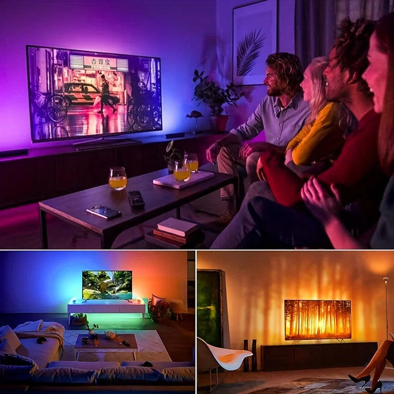 VibeSync™ LED Strip Lights with Music & Remote