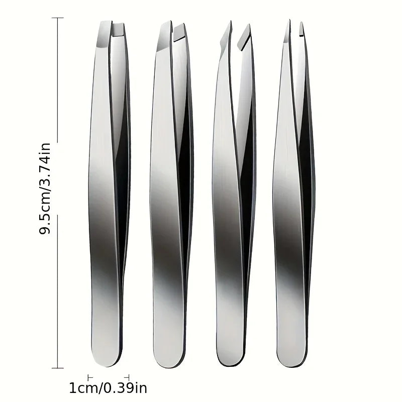 Professional Tweezers 4 Set